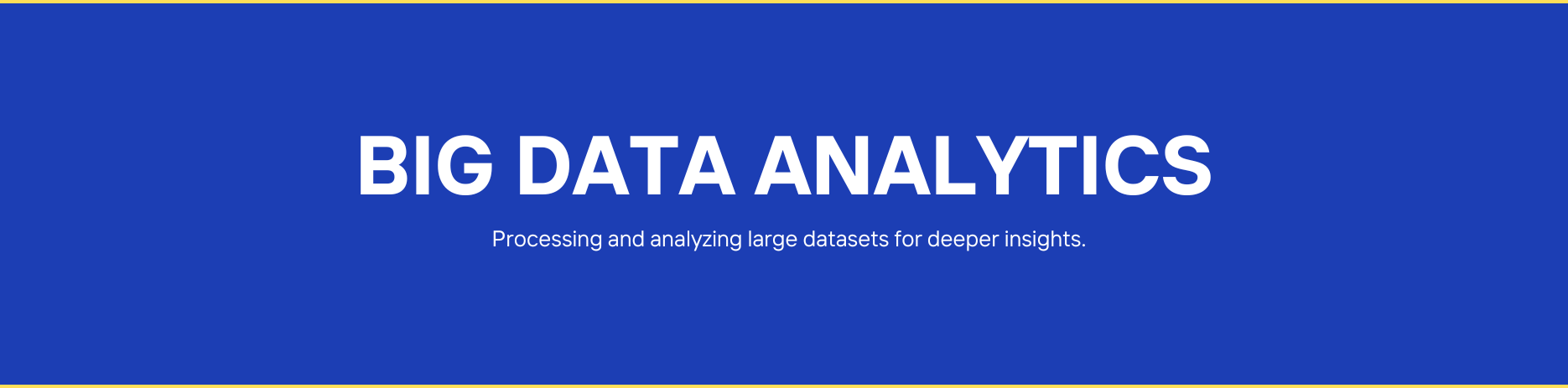 Big data