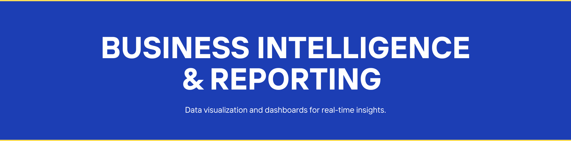 Business intelligence